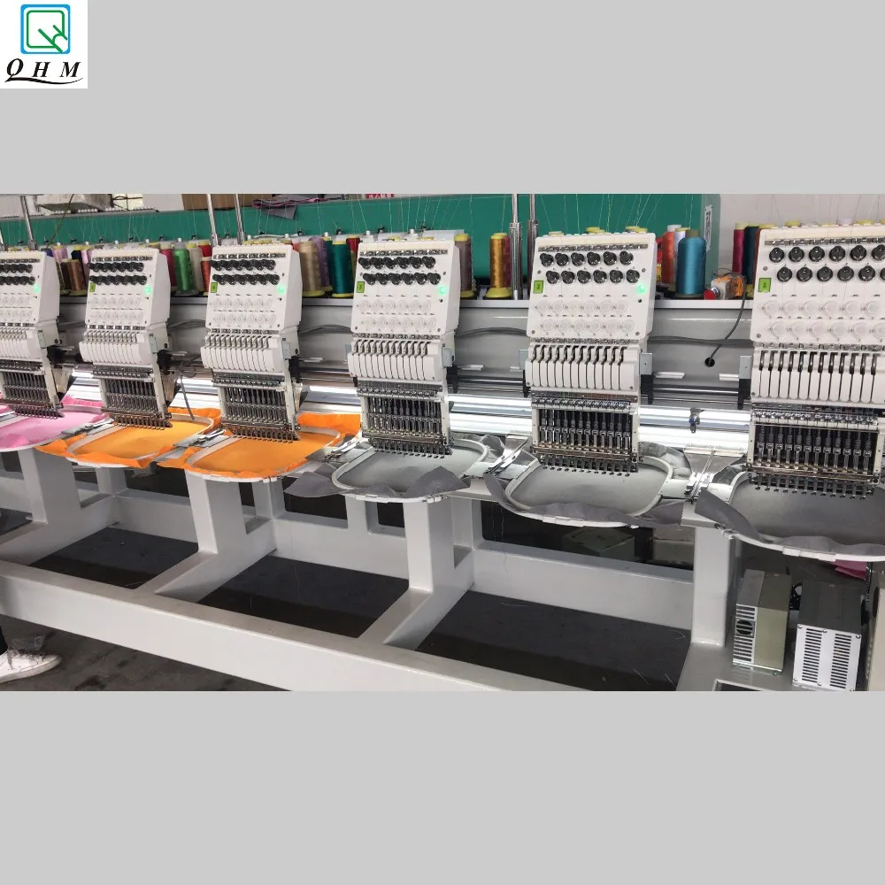 Qhm 6 Heads Embroidery Machine 3d Embroidery For Sale - Buy High ...