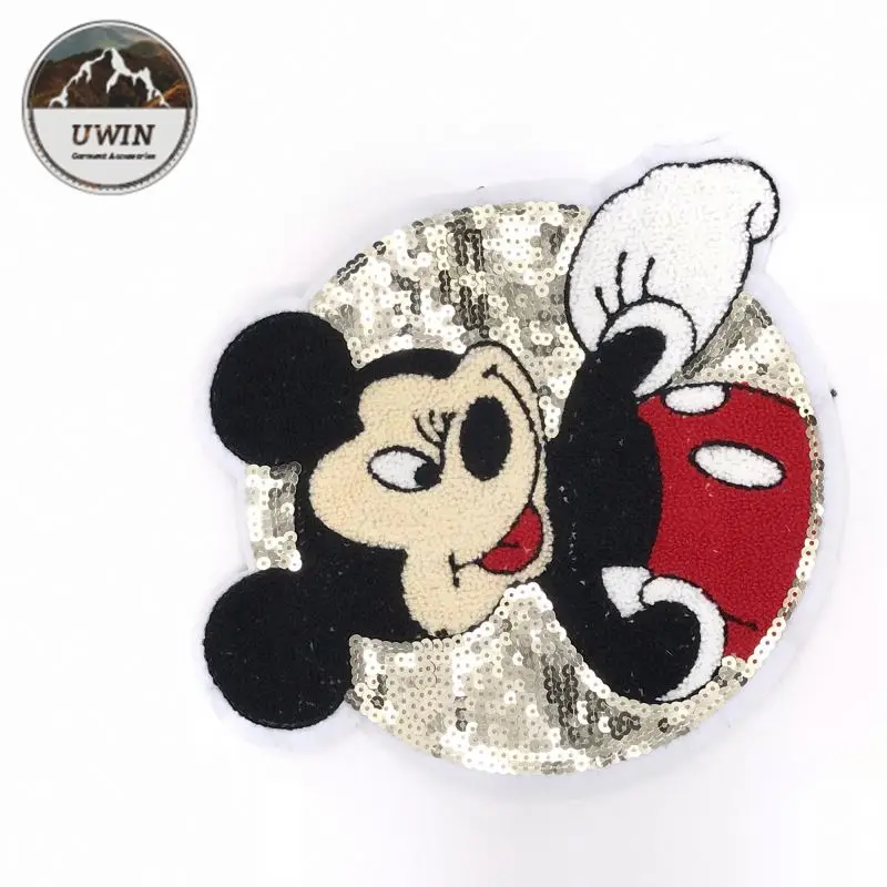 

Factory Wholesale Popular Cute Towel Sequin Patch#30009