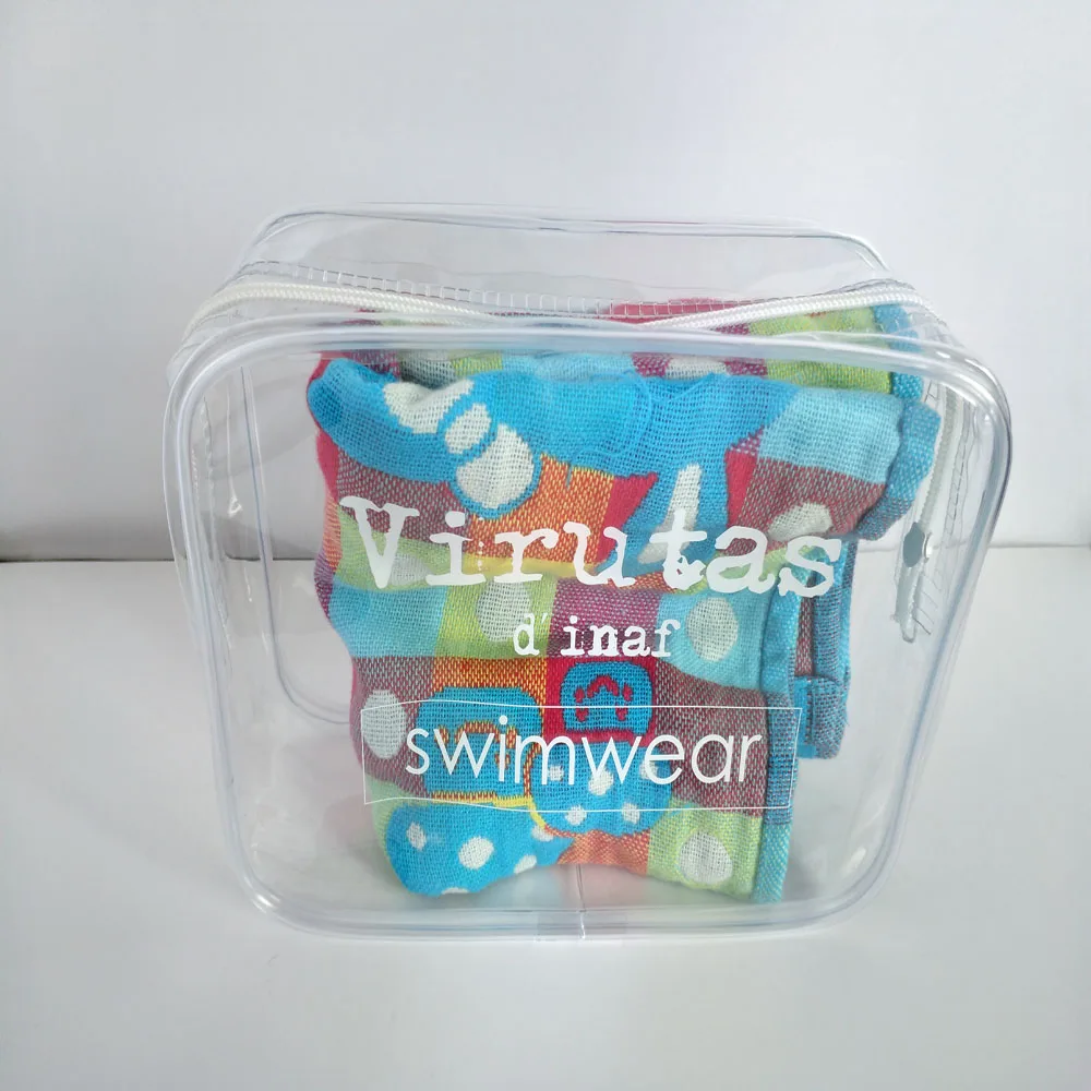 Custom Pvc Bikini Swimwear Packaging Bag With Zipper Buy Swimwear
