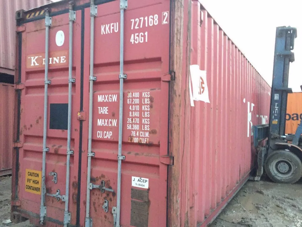 Used 40ft HC shipping container for sale in China, View 40ft HC