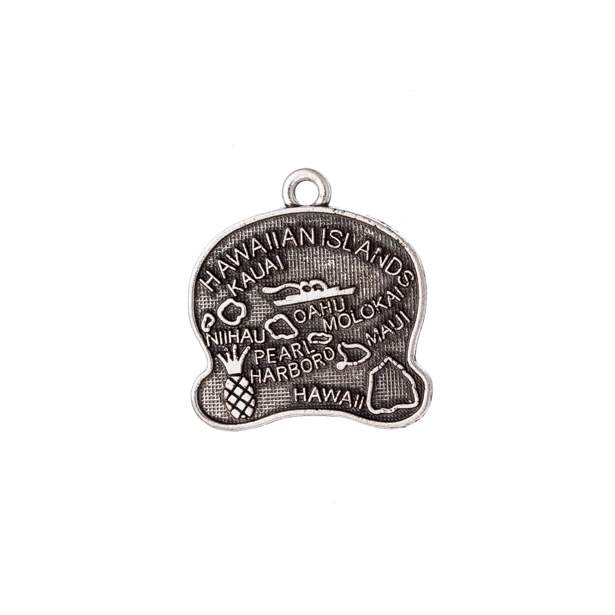 

Silver Hawaiianislands Colorado Kansas Louisiana Illinois Alaska Iowa Michigan Indiana Kentucky USA Map Charms