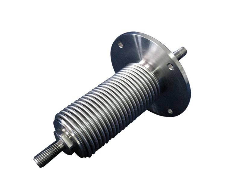 Plumbing items large diameter corrugated steel pipe welded metal bellows