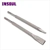 Heat Resistant Round Body Shape 40Cr Flat Shank Cold Chisel