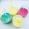 Plastic Egg Shaped Easter Packaging with Handle