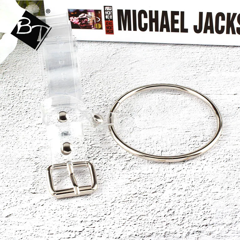 
free shipping hot fashion wholesale low moq transparent belts for women 