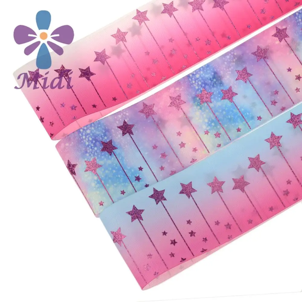 

High Quality 75mm Laser Foil Sparkling Hologram Cheer Ribbon Wholesale