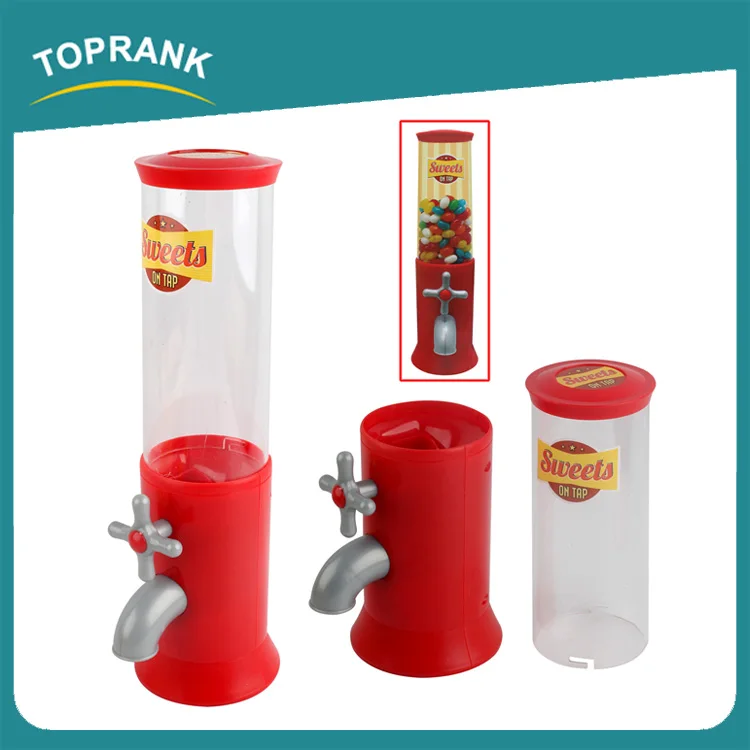 Toprank Mini Vending Machine Candy Dispenser Toy,Cereal Candy Food