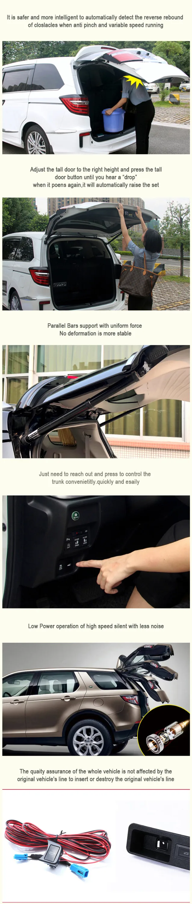 Power Tailgate Lift Electric Tailgate Auto Accessories Automatic Trunk