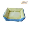 Electric heated Stripe supersoft Fabric Soft Fleece Pet Beds
