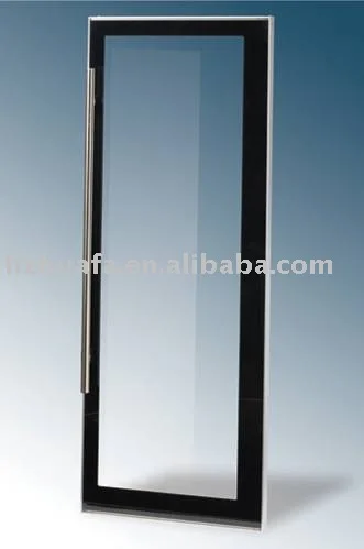 
Painting wine cooler glass door 