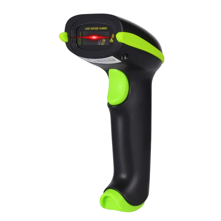 

TTL/USB/RS232/KBW Optional 1D Laser Wired Barcode Scanner Multi-Interfaces