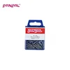 china manufacturer single box fastener 18pcs plastic wall plug and M screw eye metal hook
