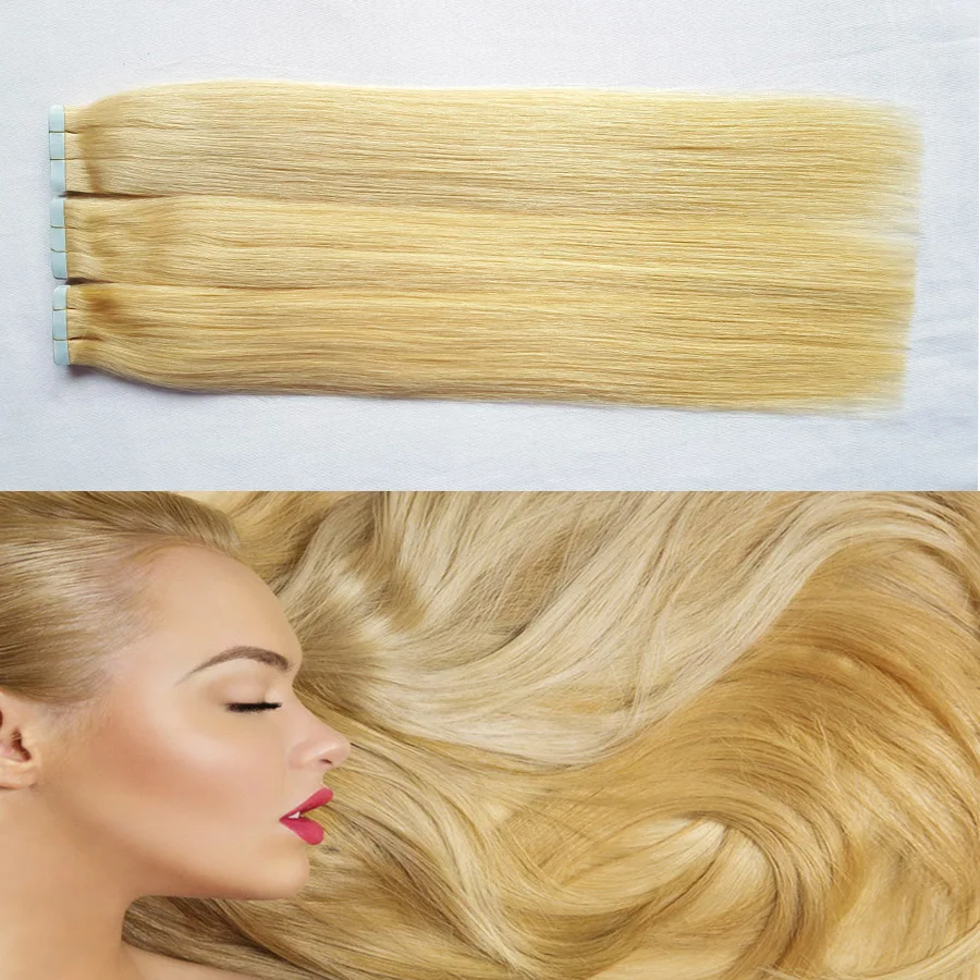 Great Lengths Tape In Hair Extensions Adhesive Original Virgin Human