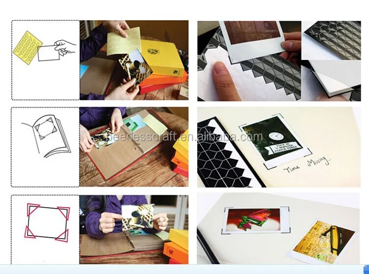 Vintage Scrapbook Handmade Photo Album Diy Photo Album 34x24cm Buy