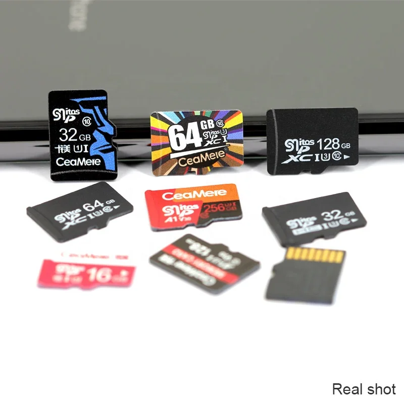
Ceamere Real Neutral High Quality True Capacity 256MB SD Card Class 4 Custom Logo Memory Flash Micro TF Kart 256MB SD Card Micro 