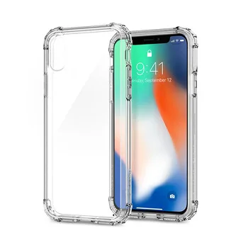 

Wholesale clear shockproof hard phone case for iPhone Xs