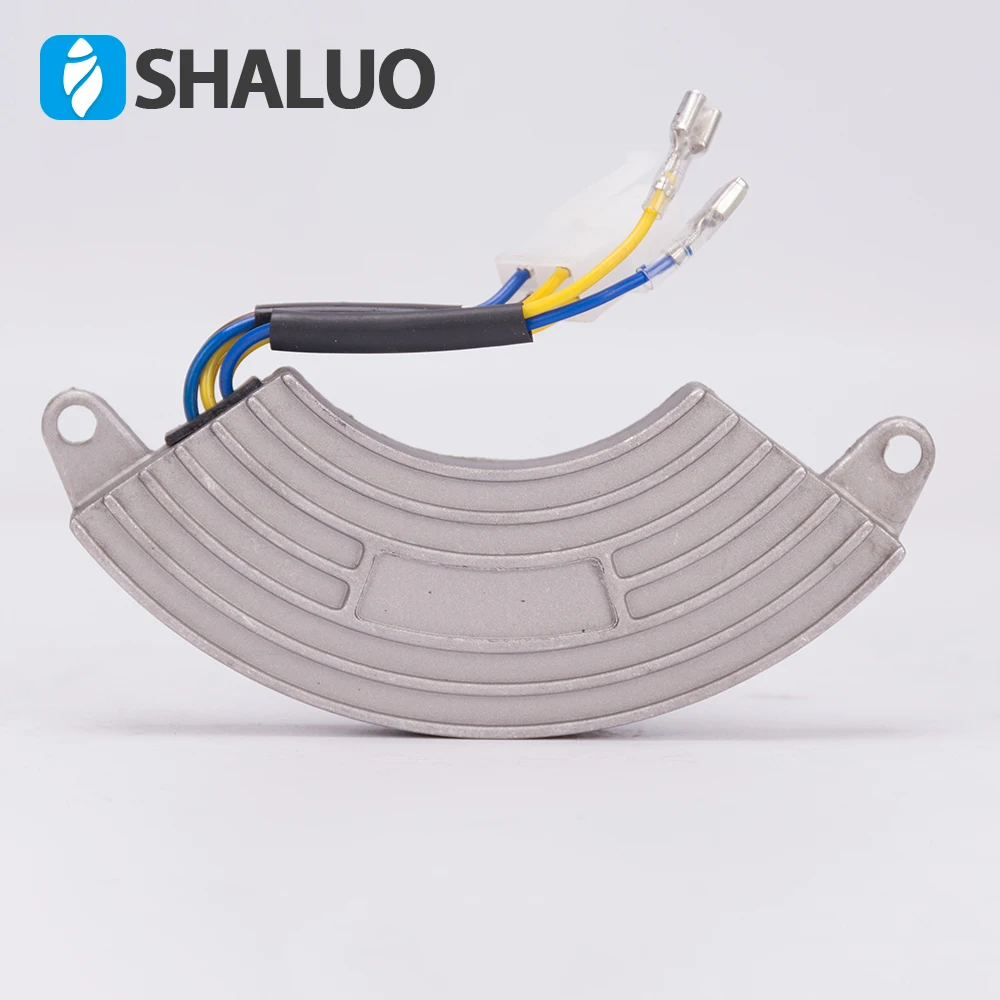 Generador monofásico AVR de 5kw, regulador de voltaje automático avr, generador de gasolina 188F, estabilizador de caja de aluminio