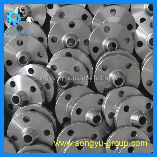 CNC mchining stainless steel 316 weld neck flange