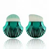 Private label profession custom electroplating shell makeup brush