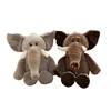 2019 cute elefante plush stuffed elephant toy animal gray