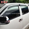 Unique design two tone sun visor window deflectors for Hilux vigo 2012