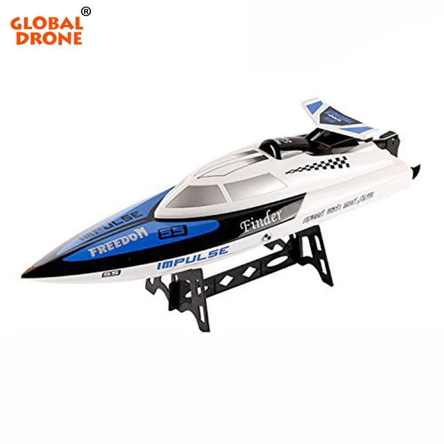 

global drone WLToys WL912 2.4G Remote Controlled 180 Degree Flip High Speed Electric RC Racing Boat for kids, Yellow,blue