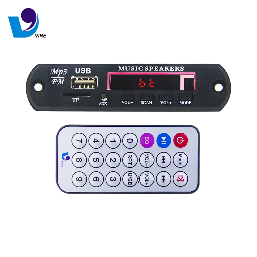 

Quality Assurance Provide Bluetooth Fm Radio Usb Connector 12V Mp3 Player Module