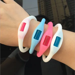 Image of Harmless Citronella oil anti mosquito bracelet / Mosquito repellent patch for adult baby
