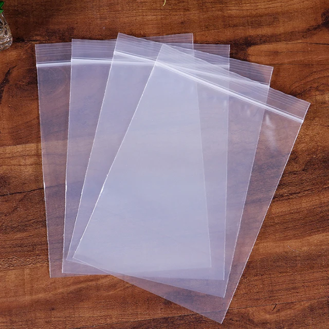 resealable plastic bags