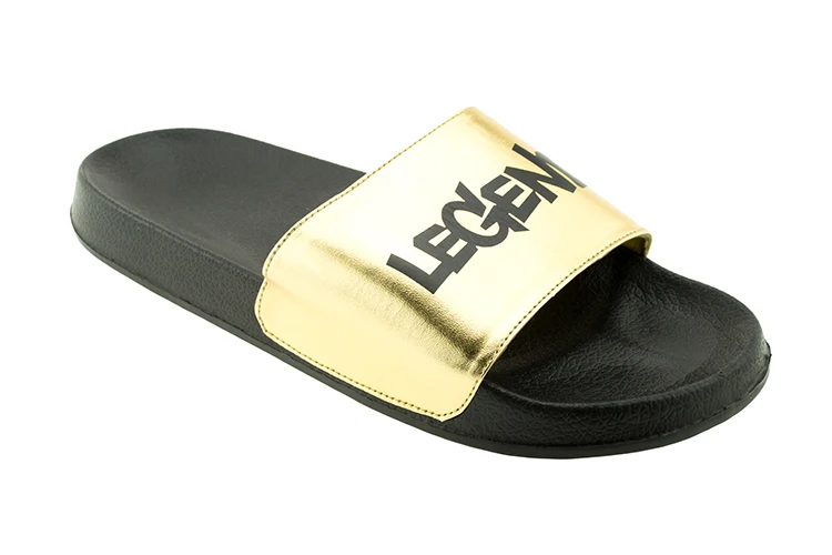 
Custom logo printing mens PVC slide slippers 