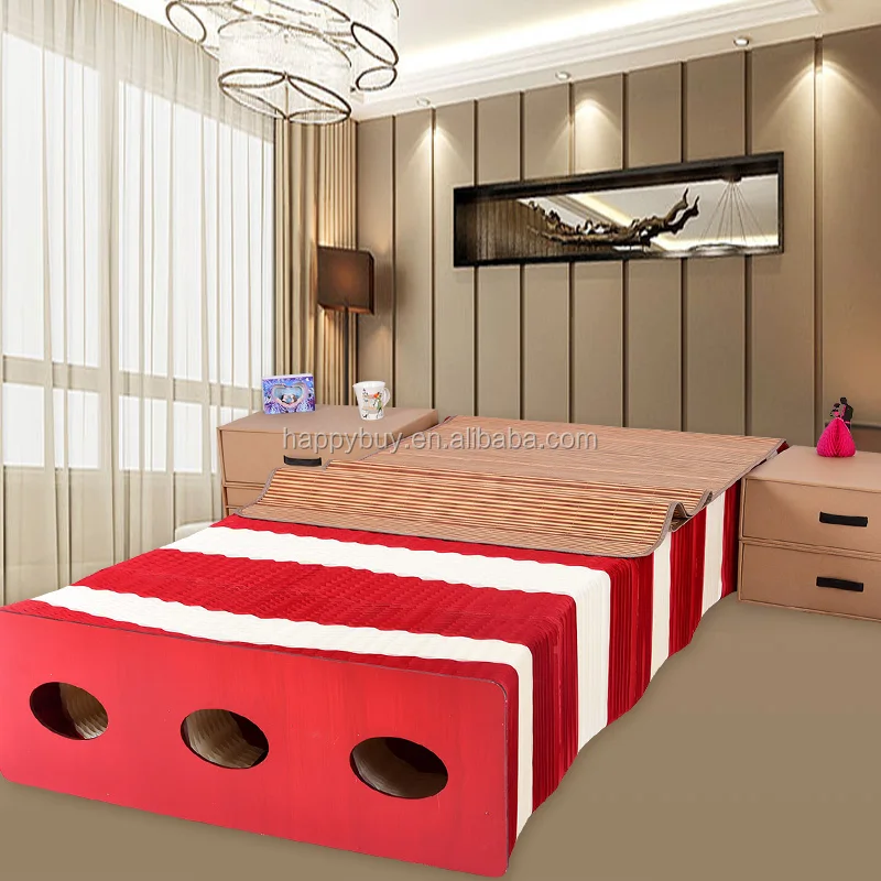 Fashion Beautiful Diy Creative Folding Paper Bed Furniture Design Sofa Funiture Product On Alibaba