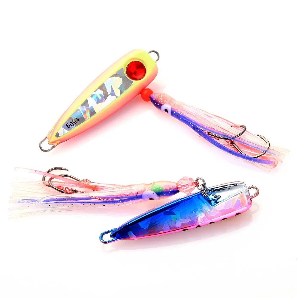 

FSTK 80/100/120/150g in stock 80g metal test trout lure jig fishing lure