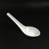 Factory wholes reusable plastic 100% melamine soup spoon for restaurant