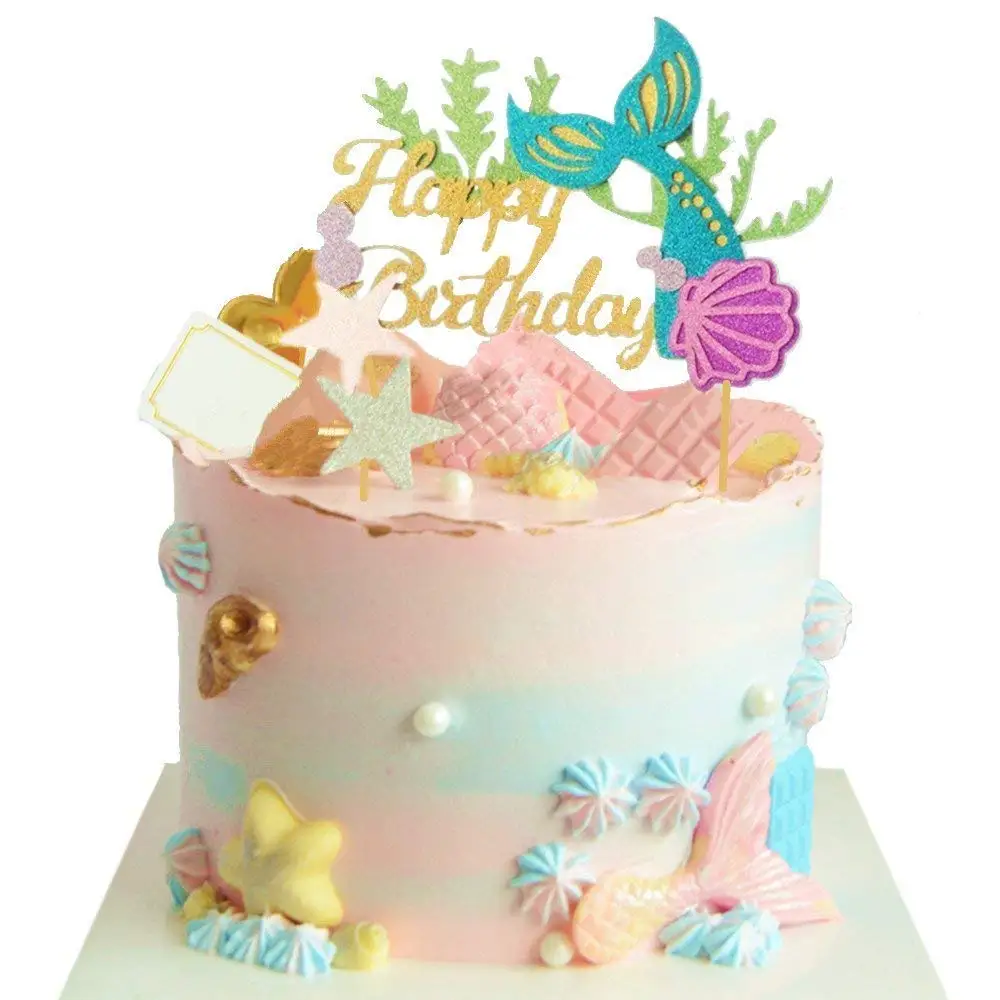 Buy Mermaid Cake Kit Topper In Cheap Price On M Alibaba Com