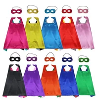 

Halloween costume kids party super hero cape and mask superhero capes and masks