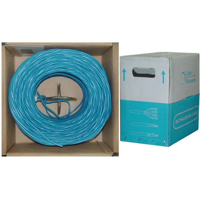 Utp Ftp 4pr 23awg Outdoor Factory Cat6 Network Cable Roll Box