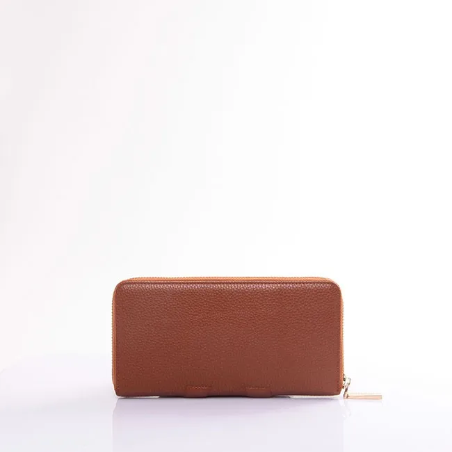 Original Design Brown PU Women Classic Wallets 2016