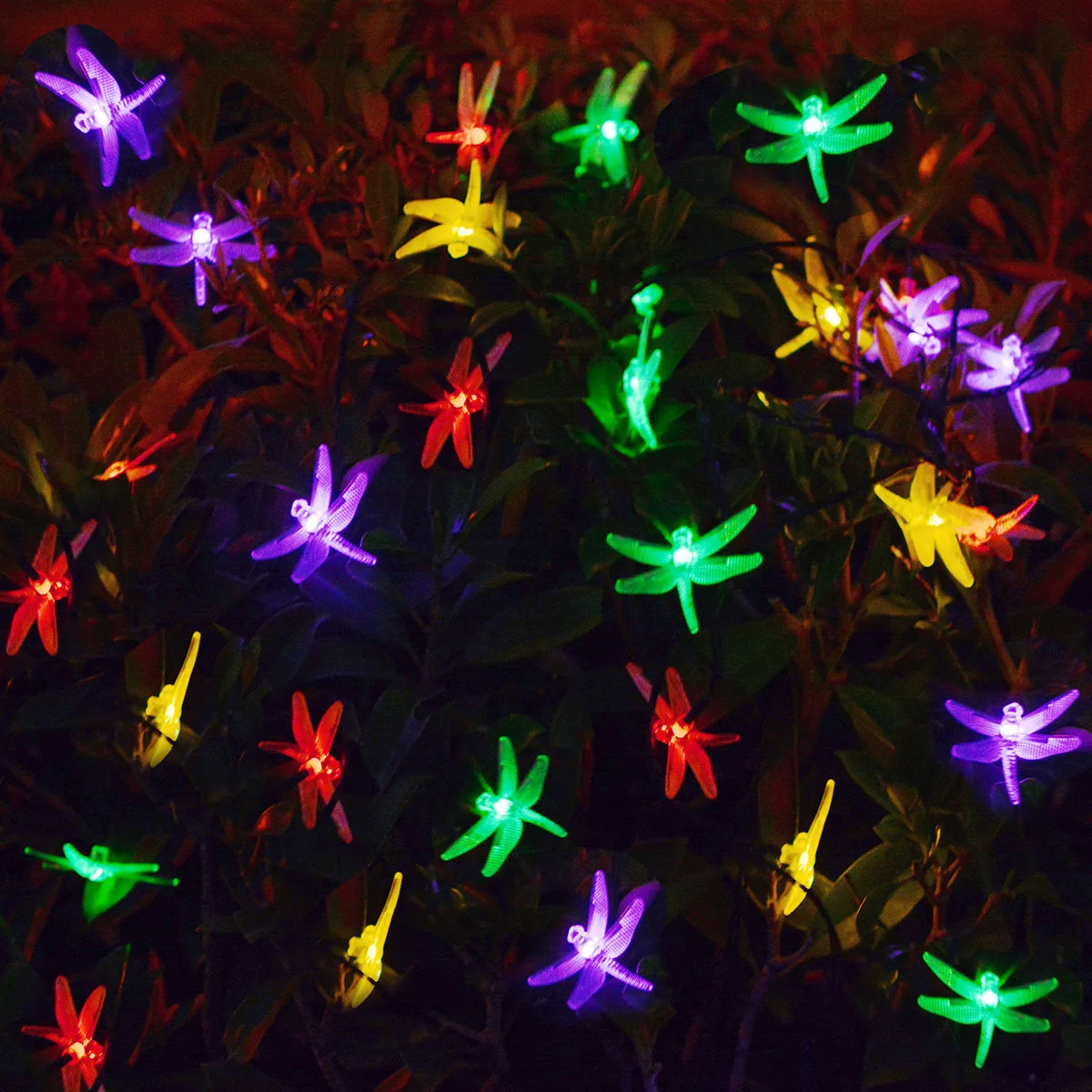 Solar Light String 20LED Outdoor Waterproof Garden Courtyard Chinese New Year Christmas Day LED Decorative Lantern String