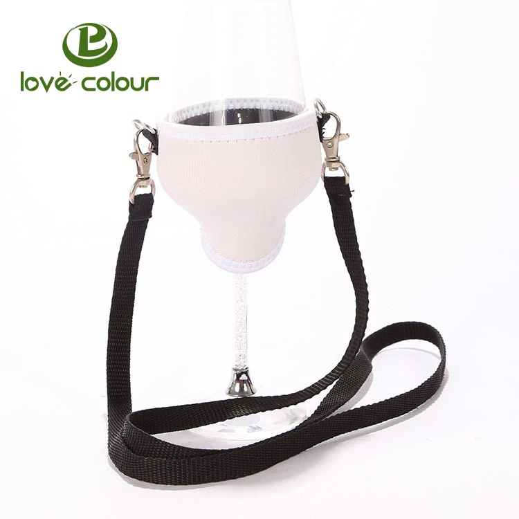 Custom Neoprene Beer Glass Holder Polyester Lanyard With Big Discount