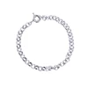 74692 Xuping new designer simple circle factory price wholesale Environmental Copper materials rhodium gold chain bracelet