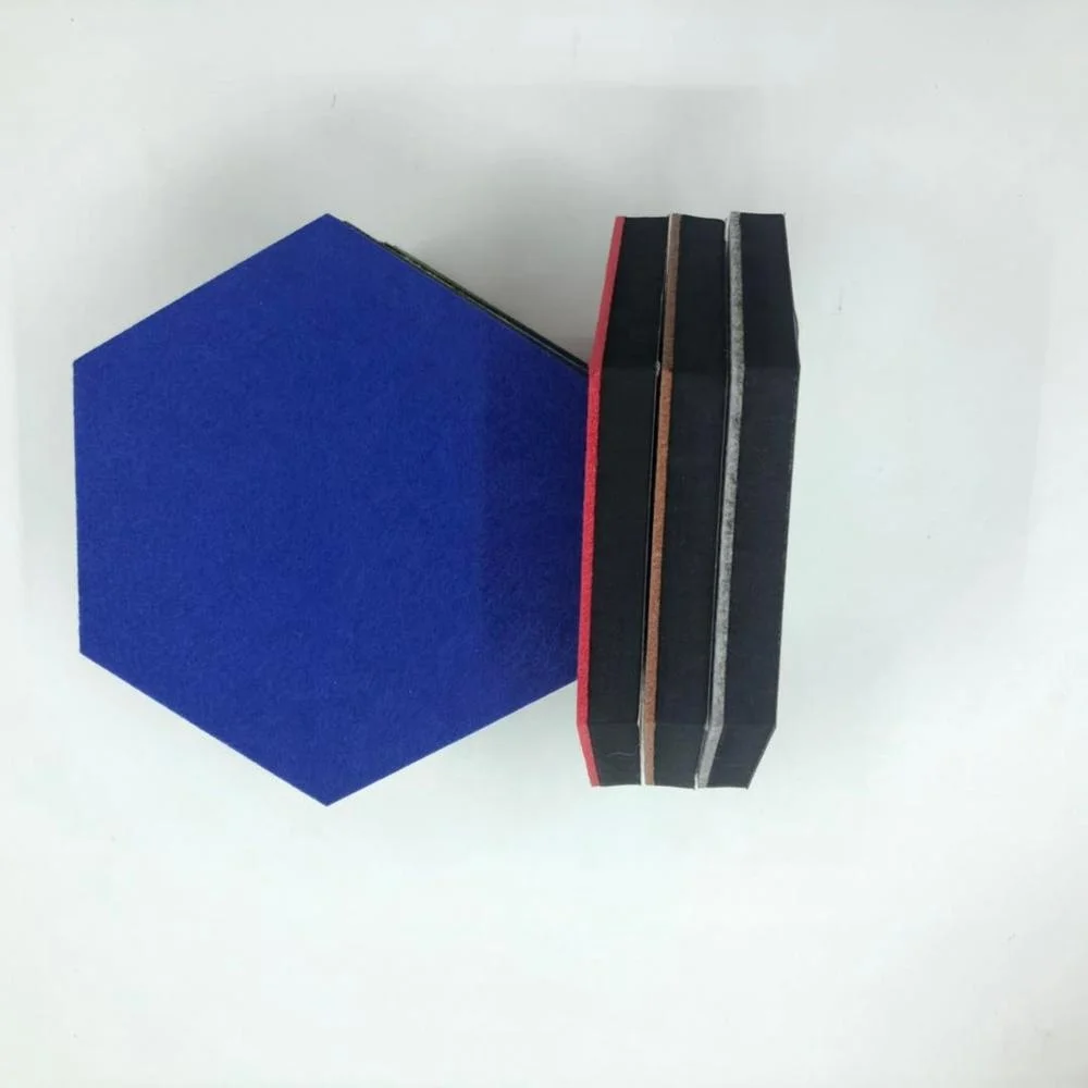 

Set of 6 Hexagon Felt Pin Board Self Adhesive Bulletin Memo Photo Boards, N/a