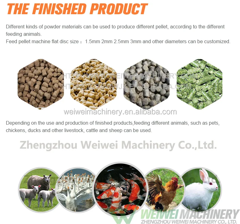 rabbit feed pellet machine for animal farming