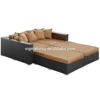 Hot sale factory direct deep seating chaise lounge rattan furniture