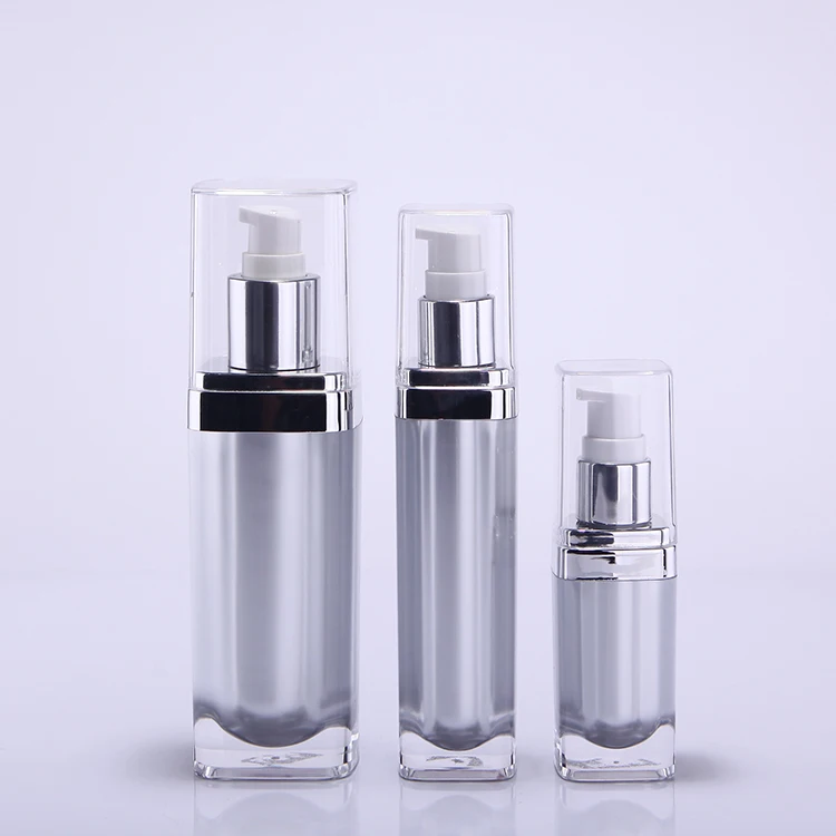 Empty Cosmetic Luxury Bottle Packaging Acrylic Cosmetic Bottle - Buy ...