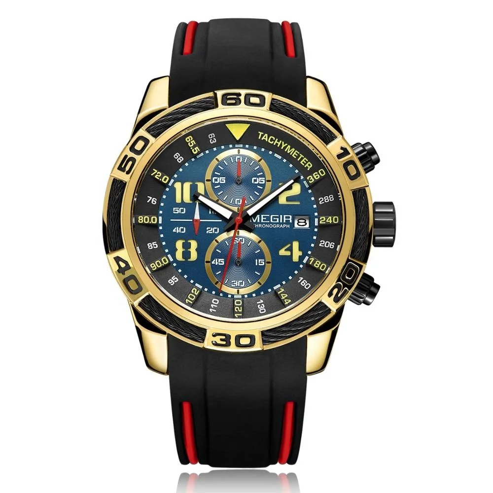 

Shenzhen Factory Original Price Luxury Brand Men Chronograph Wrist Watch, Black / silver / gold / rose gold / customized