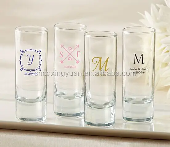 
Free Sample Decaled custom logo 1 oz Shot Glass Set of 6 