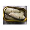 High quality canned sardine in tin 125g with vegetable oil