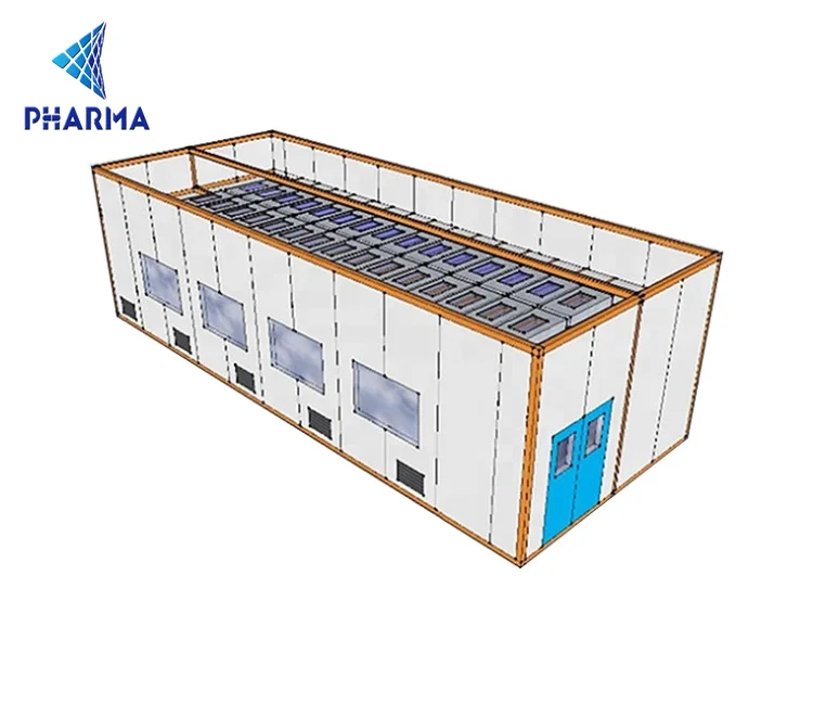 product-PHARMA-modular cleanroom used clean room for saleWorkshop dust free room for CBD extraction--1