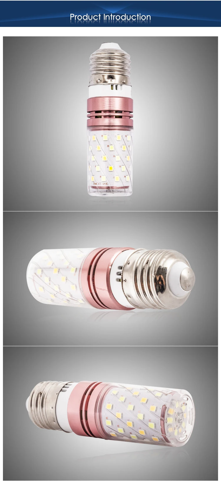 E27 Led Bulb 175-235V Led Corn Light 12W LED Lamp Home Decoration Light High Bright