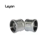 plumbing supplies npt female full thread coupling g.i pipe joint npt thread nipple 1/2 npt half coupling for oil